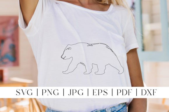 Download Bear Line Art SVG | Forest Animal PNG - Forest animal Collection