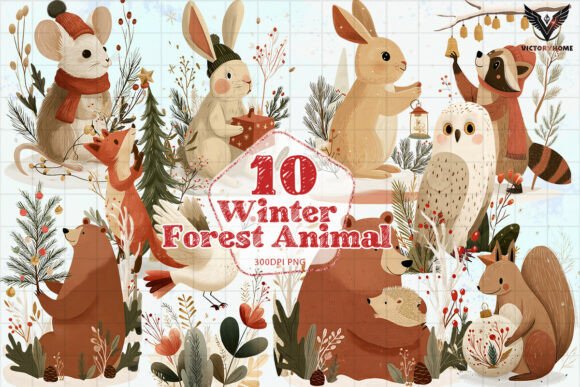 Download Winter Forest Animal PNG - Forest animal Collection