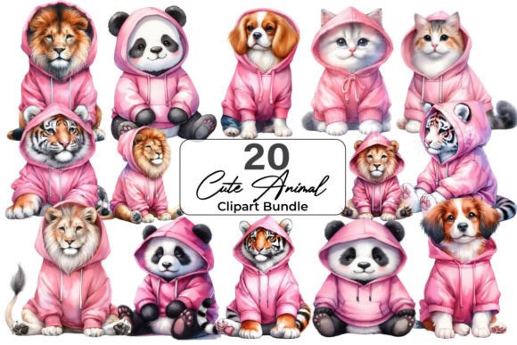 Download Cute Winter Animals Clipart Sublimation - Premium Resources