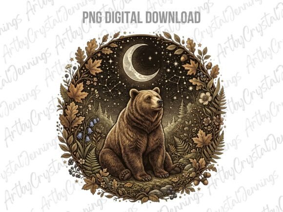 Download Celestial Moon Bear Forest Animal PNG - Forest animal Collection