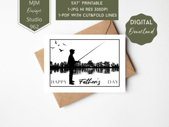 Download Father’s Day Greeting Card. Fishing - Fishing Collection
